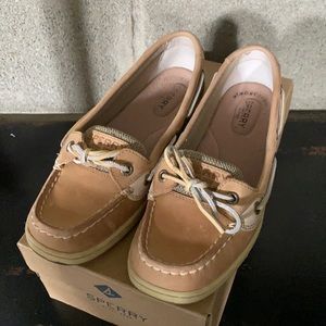 Tan/nude Sperry slip-on New!!